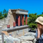 El Palacio de Knossos es el monumento más emblemático de la civilización minoica en Creta.