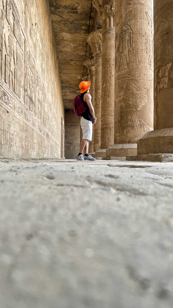 Osofete en el Templo de Luxor